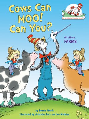 cover image of Cows Can Moo! Can You? All About Farms